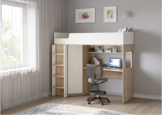 Кровать чердак Легенда B605.41 в наличии